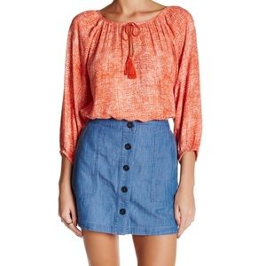 Soft Joie Legaspi Print Blouse